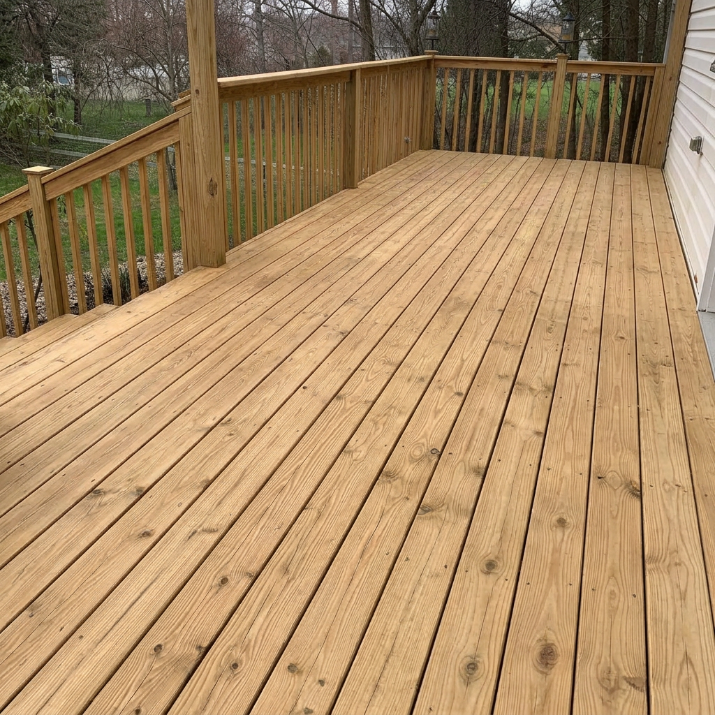 Decks & Fences — after