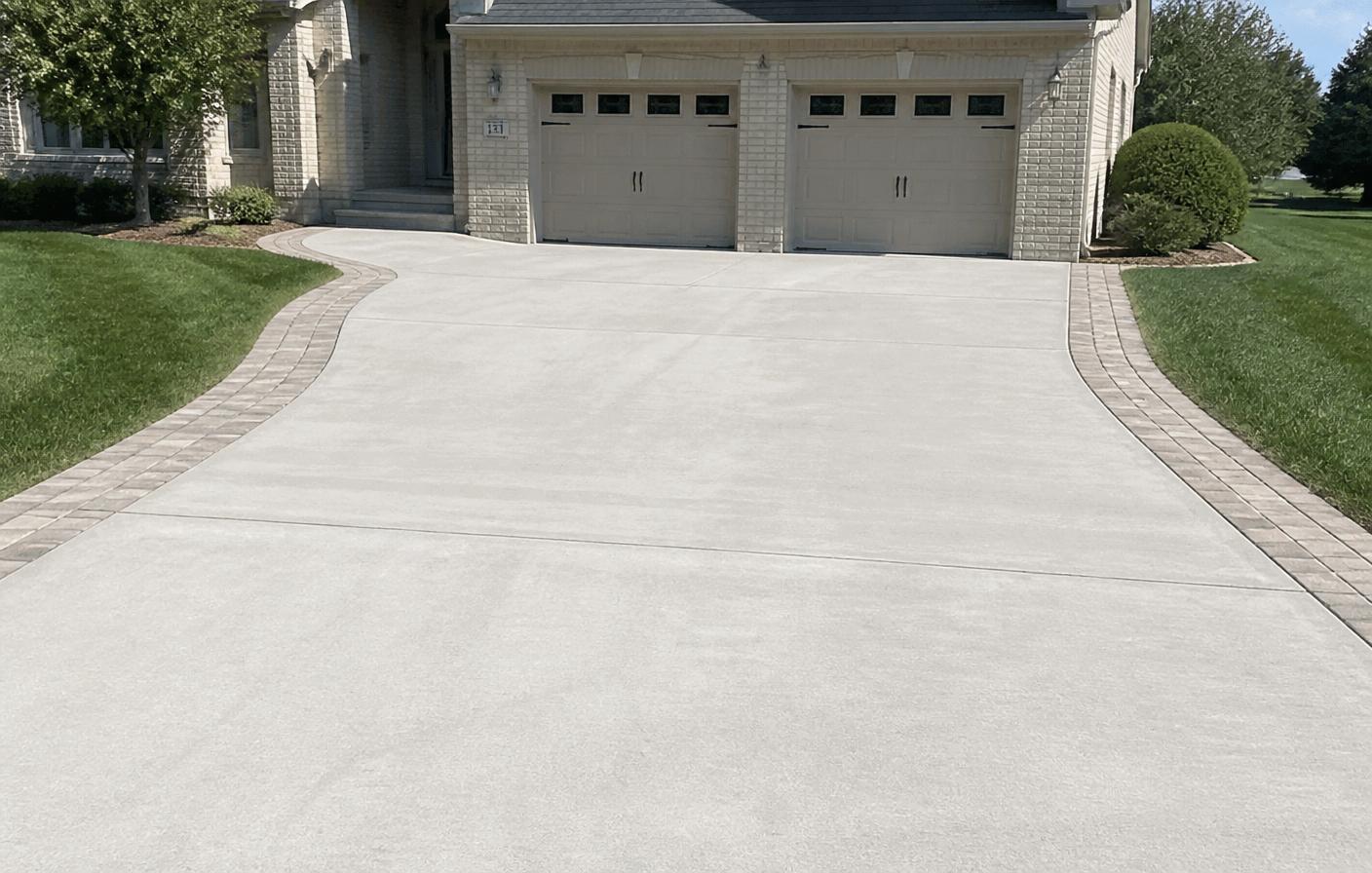 Driveway & Walkway Pressure Washing — after